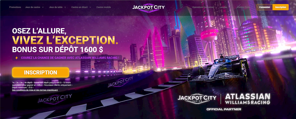 Jackpot City Casino Screenshot