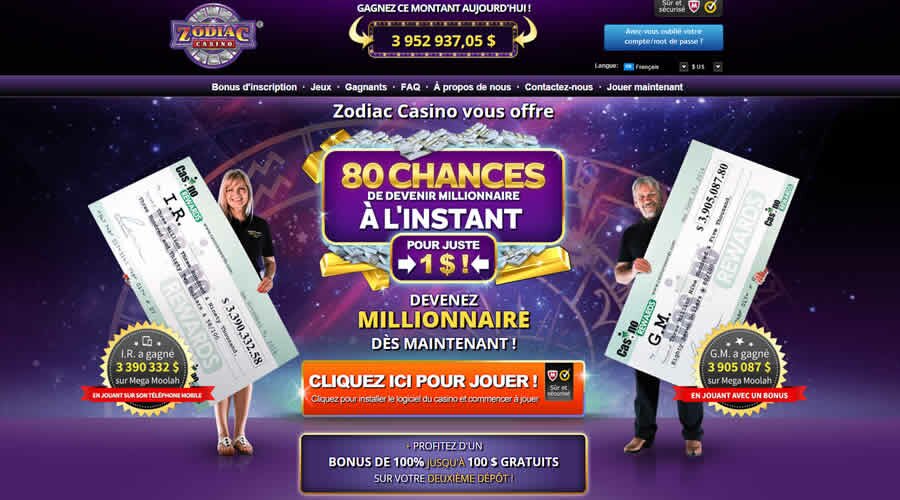 Mega Moolah au Zodiac Casino